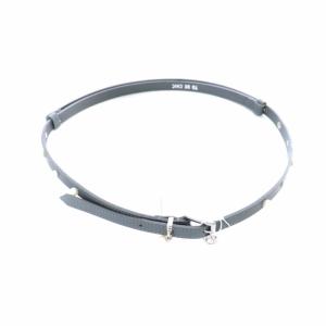 TO BE CHIC 22AW パールアジャストベルト レザー 灰 グレー W5302-821-07