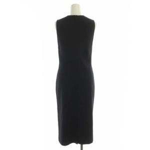 RALPH LAUREN ノースリーブ ワンピース ミモレ丈 ロング 7 濃紺 ネイビー