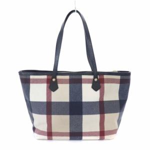 BLUE LABEL CRESTBRIDGE トートバッグ チェック柄 マルチカラー