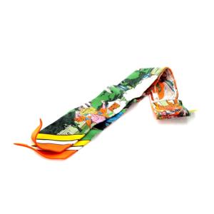 HERMES 21SS ツイリー WOW スカーフ シルク 絹 マルチカラー OH