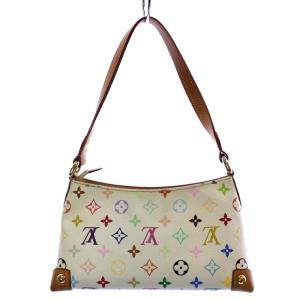 LOUIS VUITTON M40098 モノグラムマルチカラー エライザ ショルダーバッグ ワンショルダー ホワイト