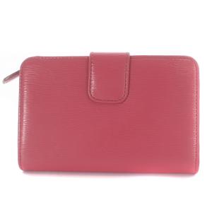 PRADA 財布 二つ折り レザー ロゴ ピンク 1ML225