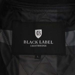 BLACK LABEL CRESTBRIDGE トレンチコート ライナー ベルト付き L 黒 ブラック