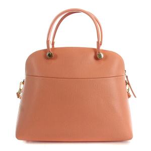 FURLA パイパー ハンドバッグ ショルダーバッグ 2way レザー ピンク
