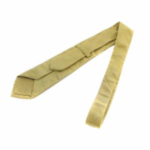 UNITED ARROWS 二ゴールド Nigold ネクタイ レギュラータイ シルク 黄 イエロー