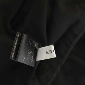 ADORE 21AW ウールボイルブラウス シャツ 長袖 38 黒 ブラック