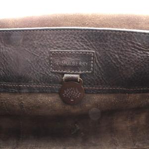 Mulberry ベイズウォーター ハンドバッグ レザー 茶 ブラウン
