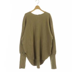 THERMAL BACK HENLEY NECK サーマルカットソー プルオーバー 長袖 ベージュ