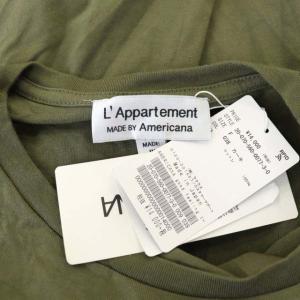AMERICANA 20AW アパルトモン別注  good feeling t-sh カットソー 長袖 コットン F カーキ 緑 グリーン