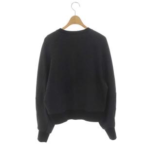 Theory 22AW Double Knit LT N LS Seam Sweatsh トップス カットソー プルオーバー 長袖 S ダークグレー