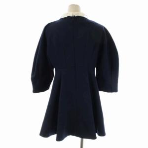 CELFORD 22AW エンブロイダリーカラーポンチセットアップ ペプラム カットソー 七分袖 テーパードパンツ