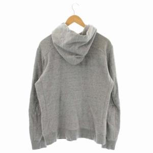 ATTACHMENT 裏毛スウェットプルオーバー パーカー 長袖 フード コットン 2 グレー