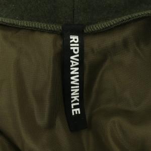 RIPVANWINKLE ブークレウール カーディガン 背抜き 長袖 4 カーキ