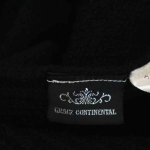 GRACE CONTINENTAL 変形ケーブルニットトップ セーター プルオーバー タートルネック 長袖 36 黒 ブラック