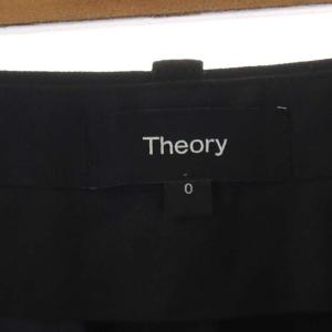 Theory 22SS Bistretch Double 3 Treeca 4J N テーパードパンツ スリム センタープレス ジッパーフライ