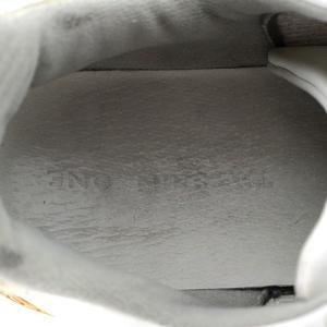 Shinzone ジャーマントレーナー スニーカー スエード 38 24cm グレー 白 ホワイト