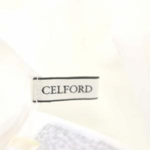 CELFORD 22SS ビスチェドッキングチュニック シャツ 長袖 切替 ONE 白 ホワイト