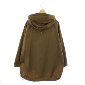 Deuxieme Classe BONJOUR MADAME フルジップフードブルゾン パーカー ジップアップ カーキブラウン