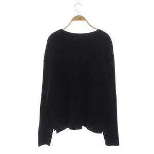 Ron Herman 21SS カットソー Tシャツ 長袖 ドロップショルダー XS 黒 ブラック