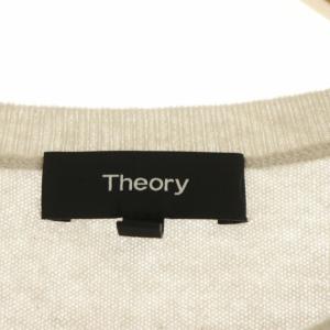 Theory NEW BASIC CASHERE  KAYLENNA N カシミヤ ニット セーター クルーネック プルオーバー 長袖 S