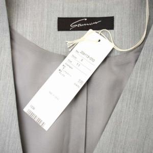 STUNNING LURE ウール Vネック プルオーバー カットソー 半袖 S ライトグレー