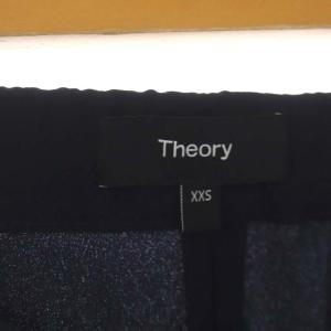 Theory 22SS Powder Crepe Wide Pull On N 2 プルオンワイドクロップドパンツ ストレート イージー