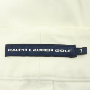 RALPH LAUREN ゴルフ GOLF カーゴパンツ スリム ストレッチ 7 白 ホワイト