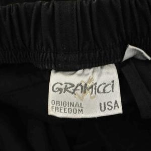 GRAMiCCi クライミングパンツ テーパード ハイライズ ロールアップ F 黒 ブラック GLP-20F1615
