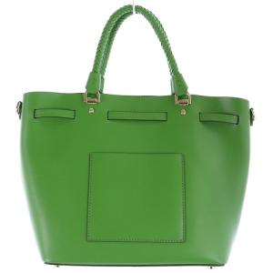MICHAEL KORS ショルダーバッグ ハンドバッグ 2way レザー ロゴ 緑 グリーン