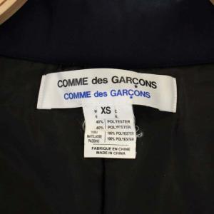COMME des GARCONS COMME des GARCONS コムコム 中綿ジャケット アウター スナップボタン XS ネイビー W20J001