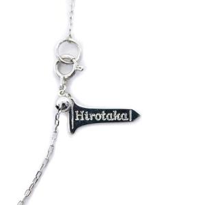 Hirotaka Bow ネックレス ダイヤモンド DIAMOND 0.09ct K10WG ホワイトゴールド