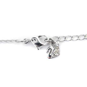 SWAROVSKI INFINITY ネックレス ストーン シルバー色