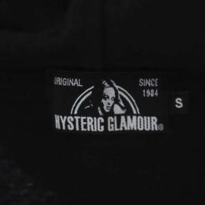 HYSTERIC GLAMOUR HYS WORKS TEAM オーバーサイズパーカー 長袖 ジップアップ 薄手 S 黒 青 赤