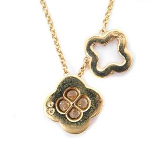 SWAROVSKI ネックレス クローバー ストーン ゴールド色