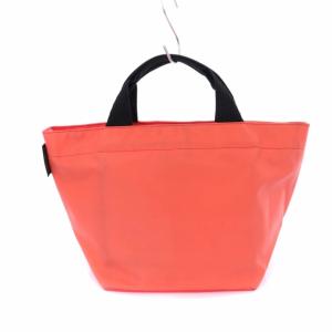 ナイロン舟型トートM バッグ ハンドバッグ ナイロン 蛍光ピンク