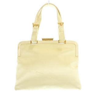 PRADA RASO BOX ハンドバッグ 黄色 イエロー