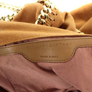 STELLA McCARTNEY 371223 W9355 ファラベラ ショルダーバッグ 2WAY フェイクスエード ブラウン
