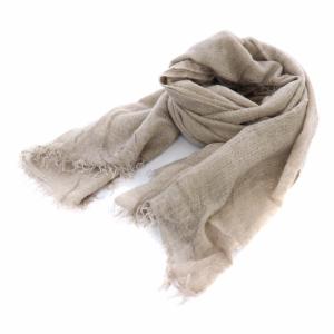 ストール 羽織 フリンジ ベージュ