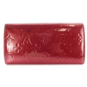 LOUIS VUITTON ヴェルニ ポルトフォイユサラ ポムダムール 長財布 赤 レッド M93530