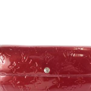 LOUIS VUITTON ヴェルニ ポルトフォイユサラ ポムダムール 長財布 赤 レッド M93530