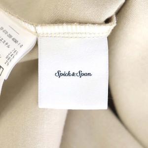 Spick&Span 20SS ドロップショルダービッグプルオーバー スウェット カットソー 長袖 F ベージュ