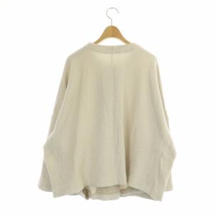 nest Robe 21SS コットンリブニットドルマンカーディガン ダブル 長袖 F ライトベージュ