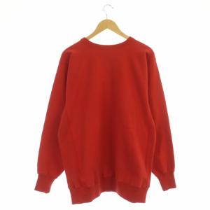 JACKSON MATISSE ロゴスウェットプルオーバー トレーナー 長袖 M 赤 白 レッド ホワイト