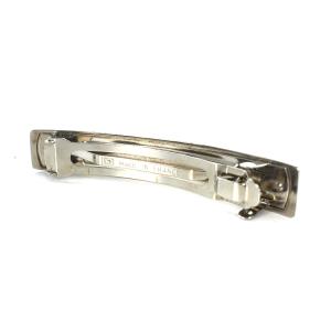 CHANEL バレッタ ヘアアクセサリー シルバー色