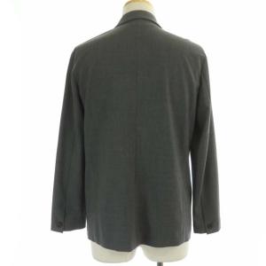 ESTNATION トロピカルウール セットアップ スーツ 上下 テーラードジャケット 2B テーパードパンツ タック ドロスト ストレッチ M