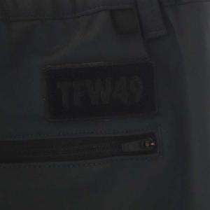 junhashimoto 22AW ANKLE SLIM CARGO スリムパンツ テーパード ジッパーフライ イージー L チャコール TFW49