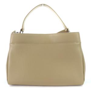 agnes b. ハンドバッグ ショルダーバッグ 2way レザー ベージュ