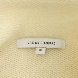 23区 vingt-trois ハイネックニット セーター 長袖 32 アイボリー