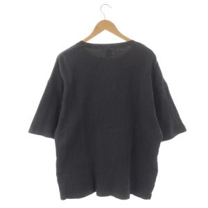 Ron Herman Waffle Tee ワッフルT カットソー Tシャツ プルオーバー 半袖 L グレー