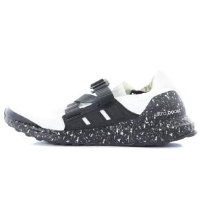 HYKE 20SS ウルトラブースト ULTRABOOST スニーカー ロゴ 25cm 白 ホワイト 黒 ブラック AH-001